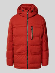 Steppjacke mit Pattentaschen von camel active Orange - 30