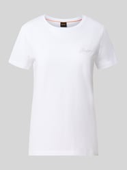 Regular Fit T-Shirt aus reiner Baumwolle Modell 'C_Elove_6' von BOSS Orange - 30