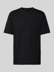 T-Shirt im unifarbenen Design Modell 'RAPHAEL' von Drykorn Schwarz - 7