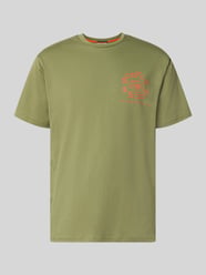 T-Shirt mit Label-Print und Rundhalsausschnitt von Scotch & Soda - 2