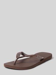 Teenslippers met labeldetail van Havaianas - 10