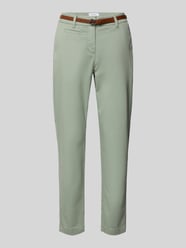 Stoffen broek met steekzakken van COMMA - 9