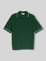 regular fit poloshirt van puur katoen in brei-look van Tom Tailor - 2