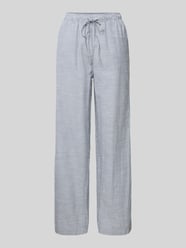Wide Leg Hose aus Baumwoll-Leinen-Mix Modell 'APIA' von Pieces - 40