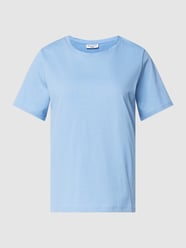T-Shirt mit Logo-Print von Marc O'Polo Denim Blau - 16