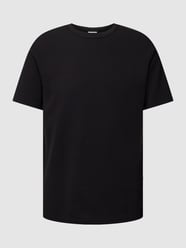 T-shirt met ronde hals van Selected Homme Zwart - 47