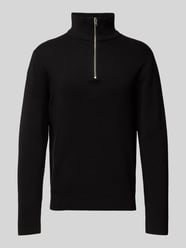 Troyer mit Label-Detail MOdell 'BLAMILANO' von Jack & Jones Premium Schwarz - 11