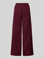Sweatbroek met elastische band van adidas Originals Bordeaux - 35