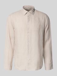 Koszula casual z czystego lnu w kroju regular fit model 'REGKYLIAN' od Selected Homme - 12