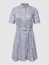 Sukienka midi PLUS SIZE z kwiatowym wzorem model ‘FINNBARR’ od Lauren Ralph Lauren Curve Niebieski - 8