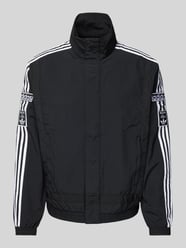 Sweatjacke mit Stehkragen Modell 'BECKENBAUER' von adidas Originals Schwarz - 13