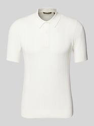 Koszulka polo z krótką listwą guzikową od Superdry - 5