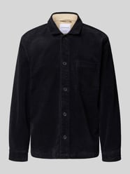 Modern Fit Hemdjacke mit Brusttasche Modell 'Superflex' von Lindbergh - 25