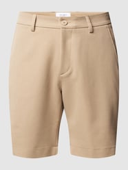 Korte broek met stretch, model 'Como' van Les Deux Bruin - 40