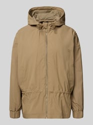 Regular Fit Jacke mit Kapuze von Jake*s Casual Beige - 4
