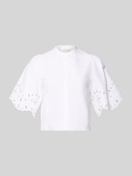 relaxed fit blouse met ajourwerk model 'Marika' van GUIDO MARIA KRETSCHMER WOMAN - 16
