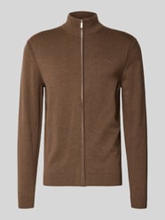 Regular fit gebreid jack van puur katoen van Tom Tailor - 14