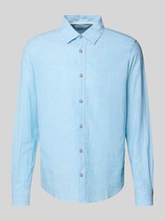Regular fit vrijetijdsoverhemd van een mix van linnen en katoen van s.Oliver RED LABEL - 22