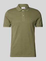 Koszulka polo o kroju slim fit z naszywką logo model ‘CORE’ od Lacoste Zielony - 44
