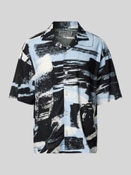 Regular Fit Freizeithemd aus Viskose-Leinen-Mix von JAKE*S STUDIO MEN - 24