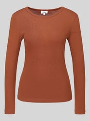 Longsleeve mit Rollsaum-Details von s.Oliver RED LABEL - 10