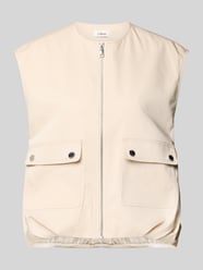 Kamizelka o kroju relaxed fit z diagonalu od s.Oliver RED LABEL - 44