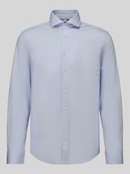 Slim Fit Businesshemd aus Baumwoll-Modal-Mix Modell 'Light Spread Kent' von Seidensticker - 47
