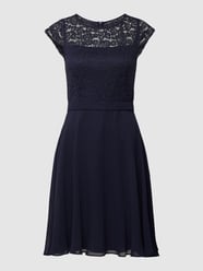 Cocktailkleid mit Zierbesatz von V.M. Blau - 37