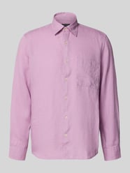 Regular Fit Freizeithemd aus reinem Leinen von Marc O'Polo - 12
