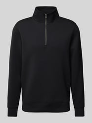 Sweatshirt mit Stehkragen Modell 'Sebastian' von Casual Friday Schwarz - 30