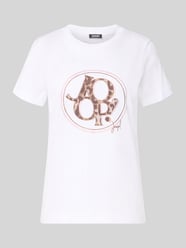 T-shirt z obszyciem z kamieni stras od JOOP! - 29