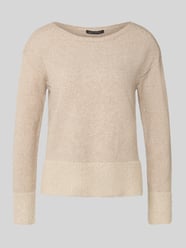 Strickpullover mit gerippten Abschlüssen von Betty Barclay Beige - 39
