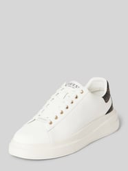 Sneaker mit Label-Details Modell 'ELBA' von Guess Weiß - 8