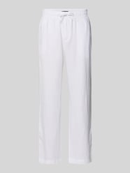 Linnen broek met elastische band van MCNEAL - 7