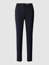 Slim Fit Stoffhose mit Eingrifftaschen Modell 'RITA' von Selected Femme Blau - 19