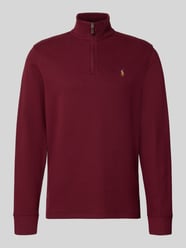 Relaxed Fit Troyer aus reiner Baumwolle von Polo Ralph Lauren Bordeaux - 13