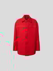 Wollmantel im Oversized-Look von Jacquemus Rot - 27