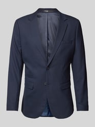 marynarka o kroju slim fit z dodatkiem wełny model 'SLIM-NEIL' od Selected - 33