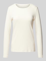 Longsleeve mit Rundhalsausschnitt von Christian Berg Woman Beige - 9