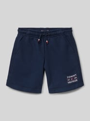 Sweatshorts mit Eingrifftaschen von Tommy Hilfiger Teens - 4