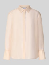 Organza-blouse met grote manchetten - curated by Vicky Heiler van Style Icon Collection Fuchsia - 24