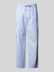 Pyjama-Hose mit elastischem Bund und Kordelzug von Christian Berg Men Blau - 9