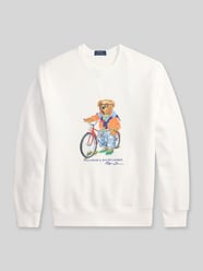 Bluza w kroju regular fit z mieszanki bawełny z nadruk polo bear od Polo Ralph Lauren - 10