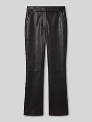 Kunstlederhose mit seitlichen Eingrifftaschen von Calvin Klein Womenswear - 14