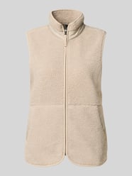 Regular Fit Weste mit Strukturmuster Modell 'Siv' von Didriksons Beige - 10