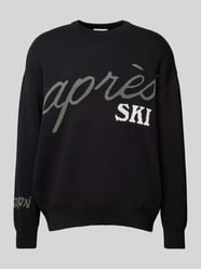 Sweatshirt mit Statement-Print Modell 'Après Ski' von On Vacation - 9