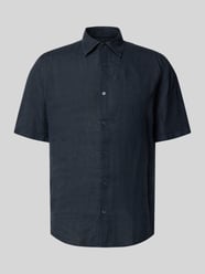 Regular Fit Leinenhemd mit kurzem Arm Modell 'RASH_2_M' von BOSS Orange - 41