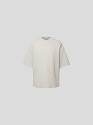 Oversized T-Shirt mit Label-Stitching von Preach Grau - 35