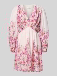 Minikleid mit floralem Muster Modell 'Semila' von Neo Noir Pink - 17