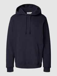 Hoodie mit Label-Stitching Modell 'PAARLO' von Armedangels Blau - 4